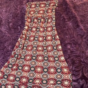 Floral Patterned Women's Skirt